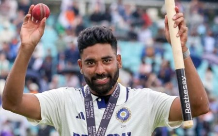 पाकिस्तान पर जीत के बाद एक और खुशखबरी, एक मैच खेलकर मोहम्मद सिराज ने उड़ाया आईसीसी का खास अवॉर्ड