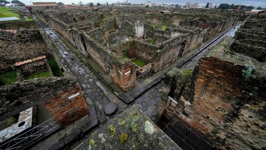 Archaeologists at Pompeii use artificial intelligence to reveal face of one victim