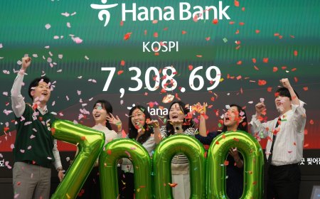 AI boom drives a rally in buying of tech shares, pushing South Korea's Kospi