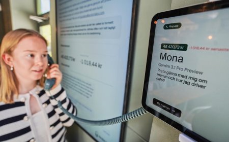 The barista is human but an AI agent runs this experimental Swedish cafe
