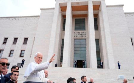 Pope decries the rise of AI-directed warfare, saying it leads to a spiral of annihilation