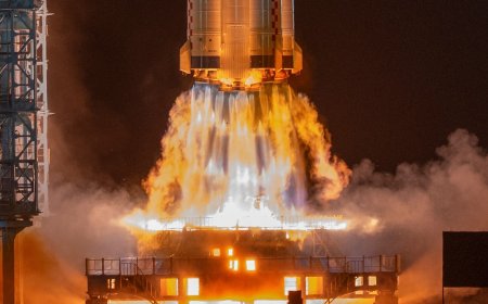China launches Shenzhou 23 spacecraft with 1 of 3 astronauts set for yearlong stay