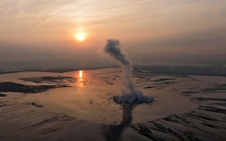 Indonesians mark 20 years since mud volcano eruption swallowed up entire communities in East Java