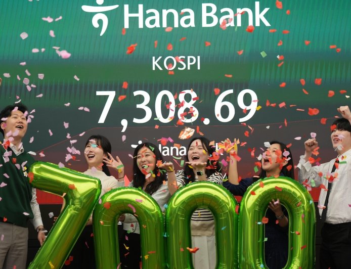 AI boom drives a rally in buying of tech shares, pushing South Korea's Kospi