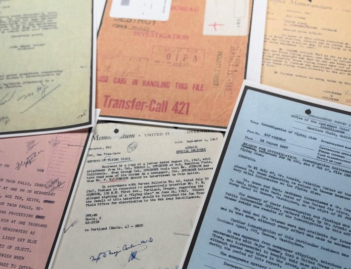 Bright lights and hot orbs: UFO files shed light on sightings but leave interpretation to the public