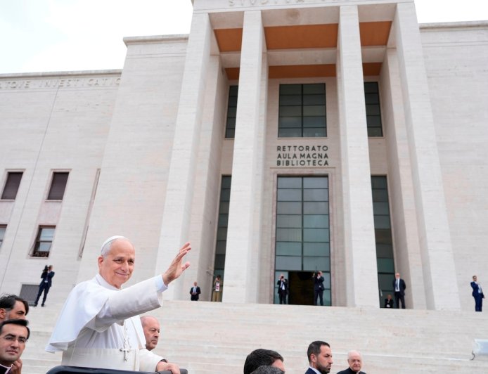 Pope decries the rise of AI-directed warfare, saying it leads to a spiral of annihilation