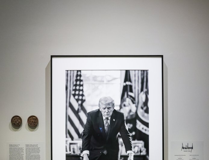 Smithsonian Adds Back Impeachment Language to Label on Trump Portrait