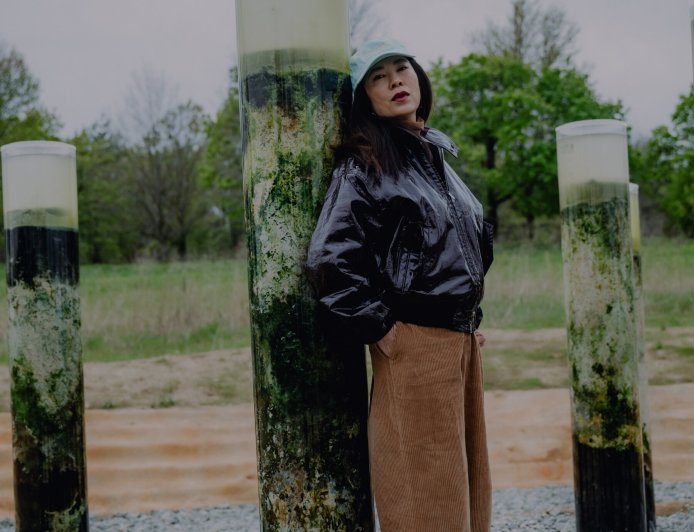 An Artist Ponders Pond Scum, Humans and the Meaning of Life