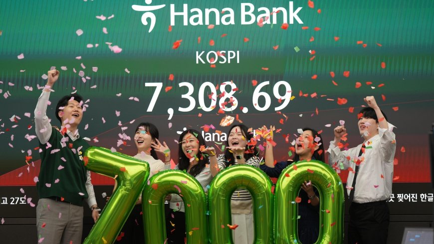 AI boom drives a rally in buying of tech shares, pushing South Korea's Kospi