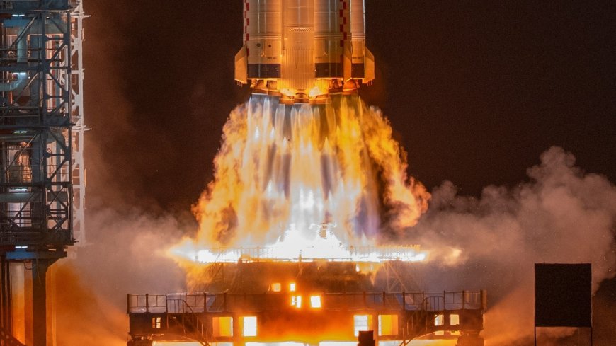 China launches Shenzhou 23 spacecraft with 1 of 3 astronauts set for yearlong stay