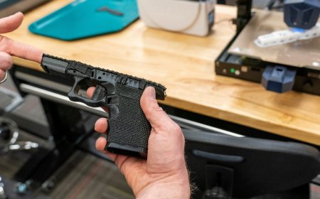Some people are making guns with 3D printers. A new law seeks to cancel their print jobs