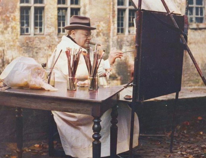 Was Churchill a Serious Artist? This Exhibition Says, ‘Yes.’