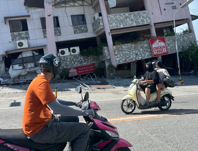 A 7.8 magnitude quake in the Philippines kills at least 35, collapses buildings and sparks tsunami
