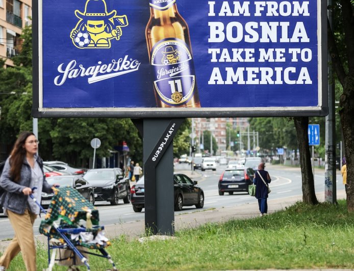 A Bosnian song about disillusionment with the American Dream becomes a World Cup banger
