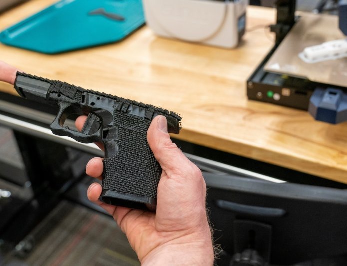 Some people are making guns with 3D printers. A new law seeks to cancel their print jobs