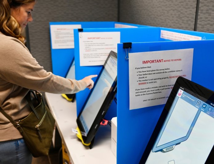 Georgia's vote-counting method will soon be banned. Lawmakers will try to find a fix this week