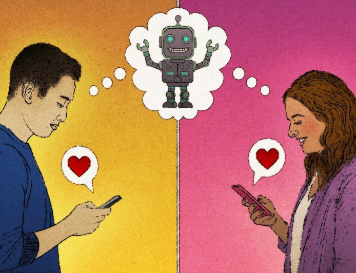 AI chatbots hit the dating scene, becoming the lovelorn's modern-day Cyrano