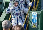 US-Russian crew arrives at the International Space Station for 8-month mission