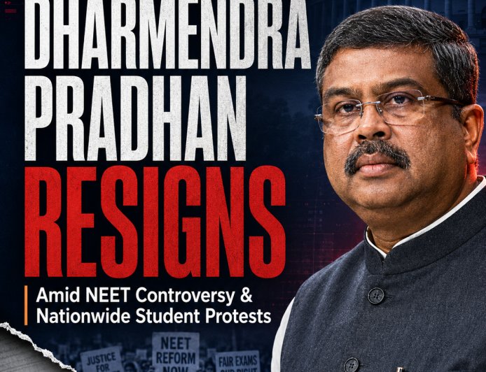 Union Education Minister Dharmendra Pradhan Resigns Amid NEET Controversy and Nationwide Student Protests