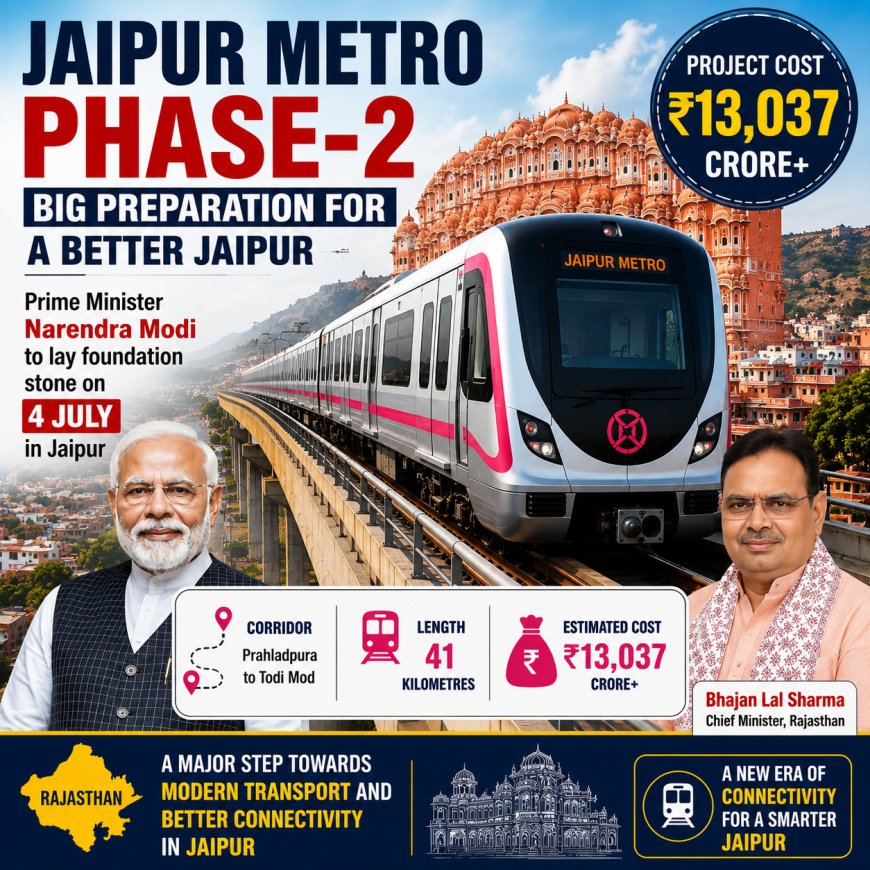 Rajasthan: Major Preparations for Jaipur Metro Phase-2 Amid Court Stay