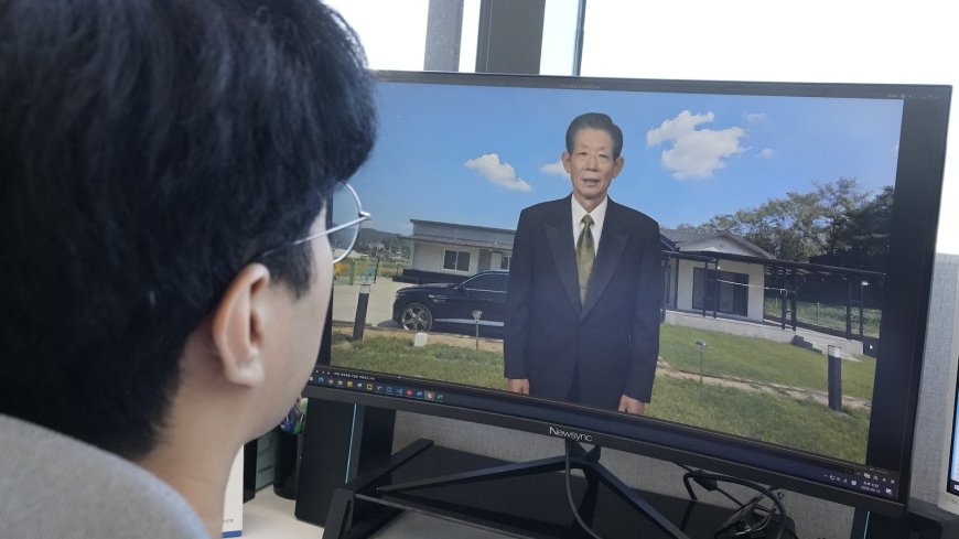 Grieving South Koreans seek comfort in AI videos of deceased loved ones