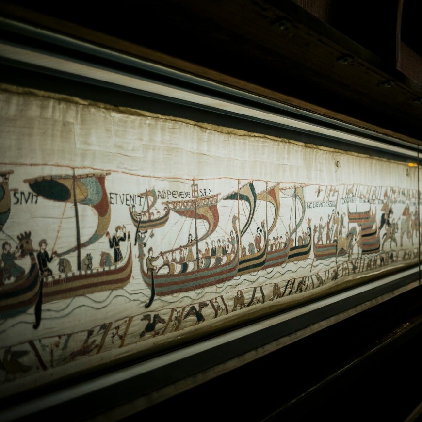Bayeux Tapestry Arrives in U.K. After Maximum-Security Operation