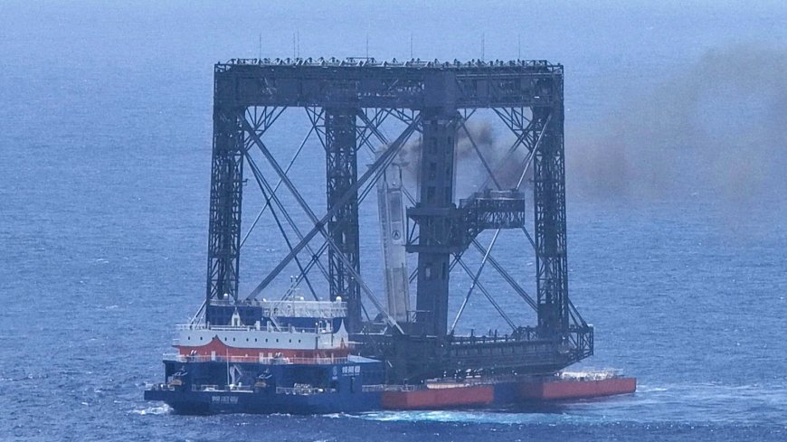 China takes a page from SpaceX and recaptures the first stage of a rocket to reuse it
