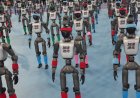 Chinese humanoid robots smash human records in 100m sprint and high jump at Beijing robot games