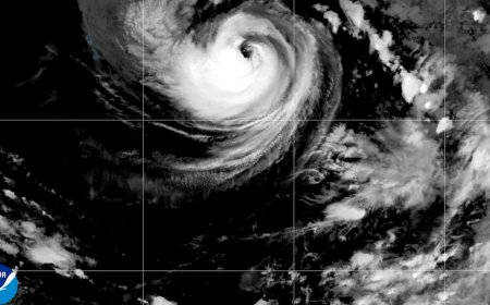 Tropical Storm Karina strengthens into a hurricane in the Pacific