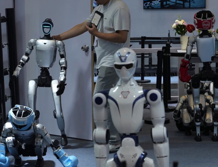 Shares in Chinese humanoid robot maker Unitree soar in Shanghai trading debut