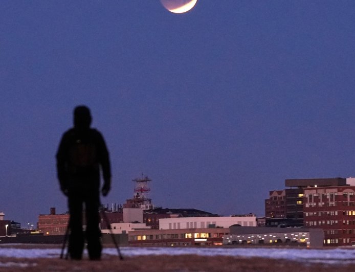 Near-total lunar eclipse is coming up with the Americas in prime position