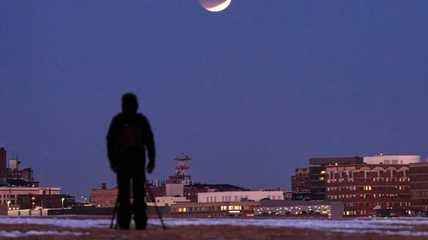 Near-total lunar eclipse is coming up with the Americas in prime position