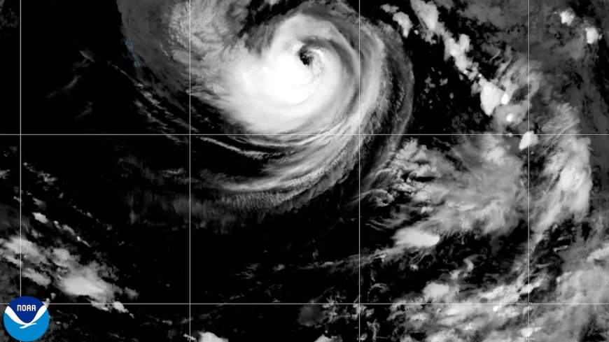 Tropical Storm Karina strengthens into a hurricane in the Pacific